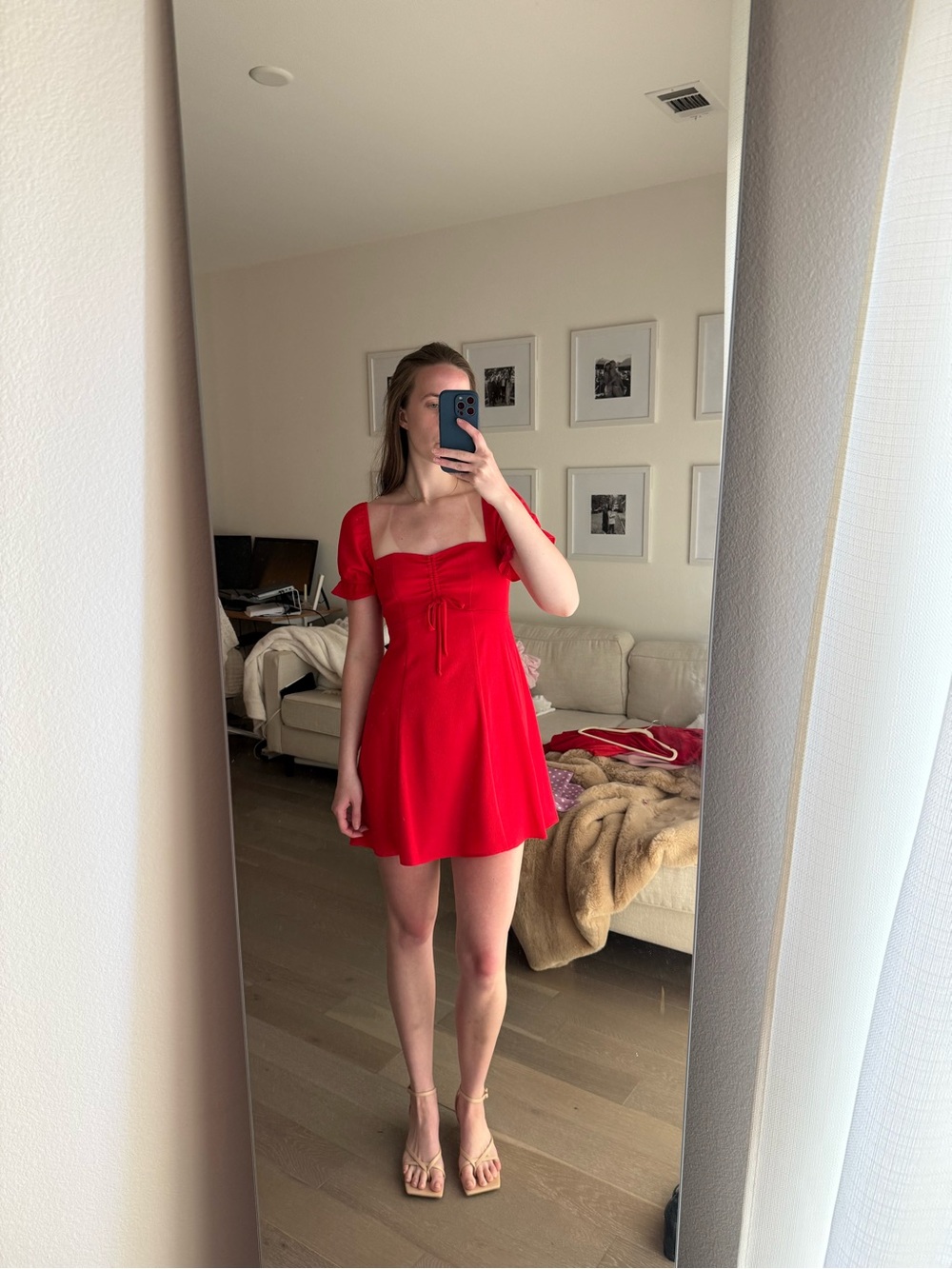 Show Me Your MuMu Red Dress
